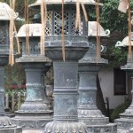 Japanische Steinlaternen